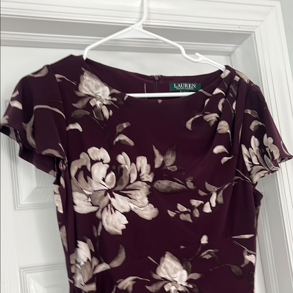 Lauren Ralph Lauren Floral Midi Dress